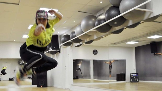 Zumba gör fitness-passet roligare: Som att vara på fest