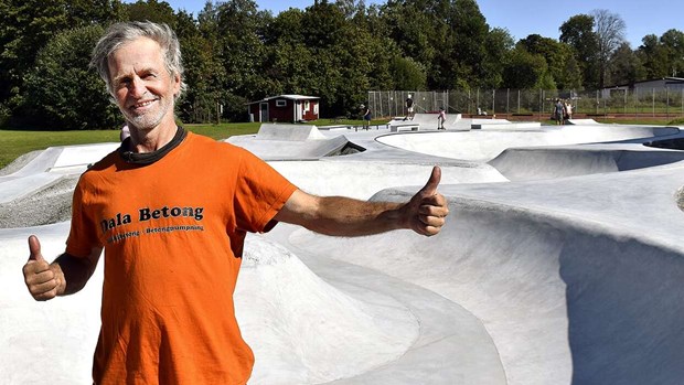Skateparken invigs: Skateparken invigs: