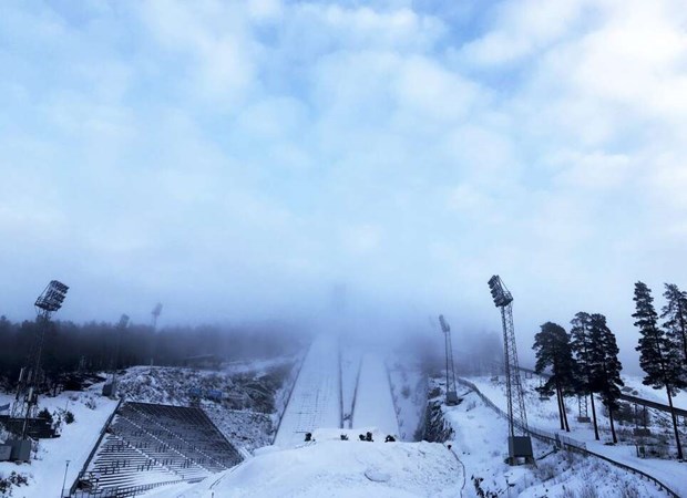 Lugnets snöproduktion hotad