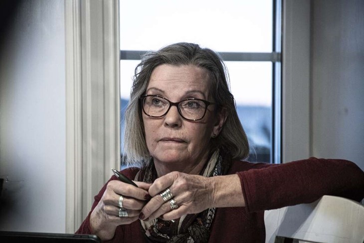 Stina Nordman Eriksson understryker värdet av rekreation och djurlivet i området. Foto: Christian Larsen