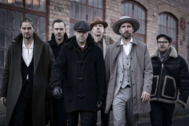 Återförenade och 25-årsjubilerande. Ludvikafostrade rockbrigaden The Mainliners styr under året sitt comebackäventyr till Falun. Foto: Martin Wennberg