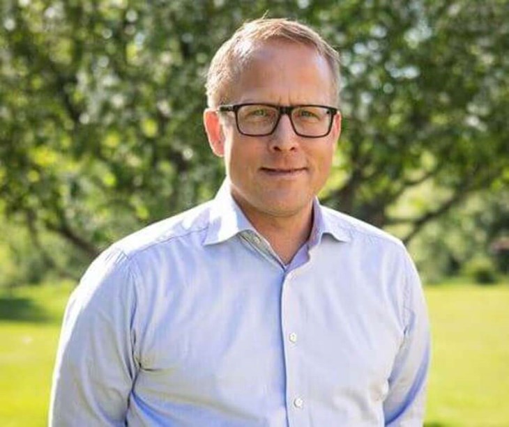 Nicholas Källsäter, vd på Ovako Bar AB är en av talarna på jämställdhetsforumet. Foto: Pressbild<span style="font-size: 16px;">  </span>