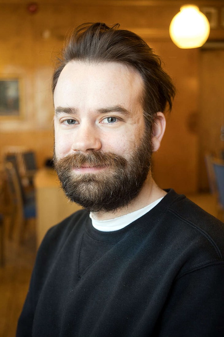 Samhällsplanerare Daniel Svensson som är den som ansvar för vindkraftsetableringar i kommunen. Foto: Sara Flodin