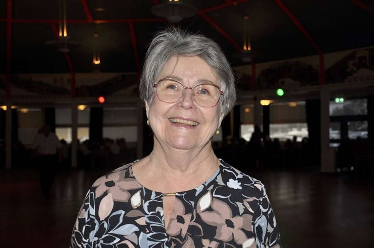 "Jag åker till Arboga, Västerås och på sommaren till Möklinta. Jag dansar så mycket det går", säger Anne-Maj Tannergren.