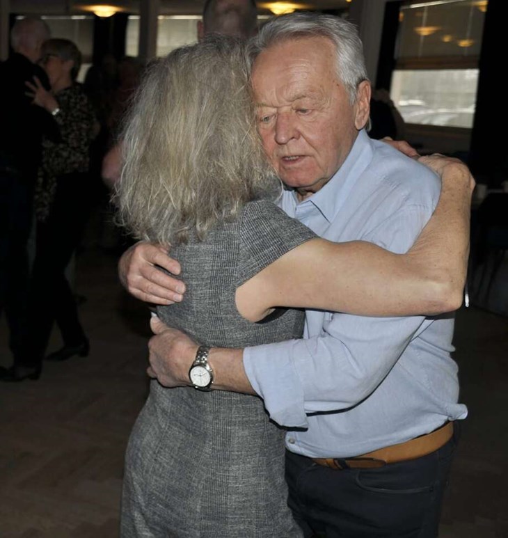 Agneta Hallor från Hallstahammar och Jan-Erik Sundell från Fagersta. Foto: Lisa Björklund