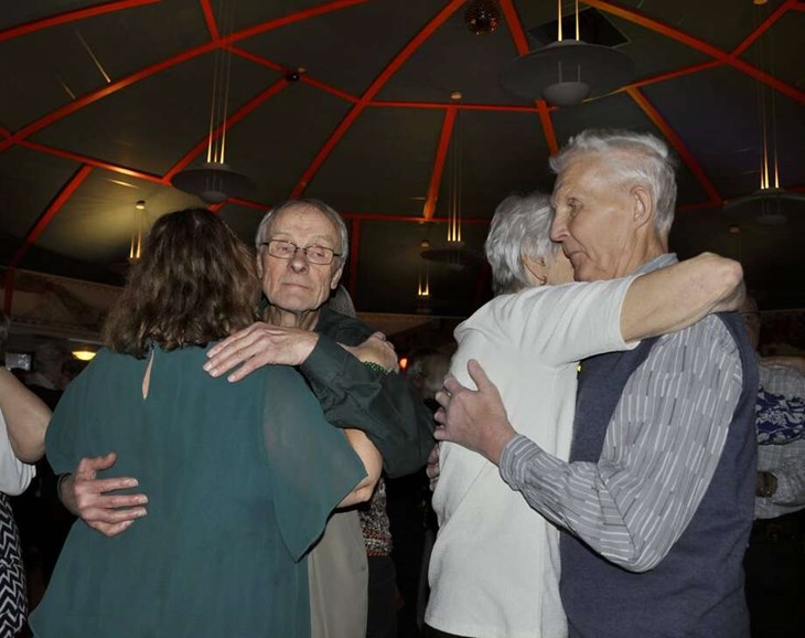 Fredagen den 7 februari var det Grytnäs PRO som höll i dansen. Foto: Lisa Björklund