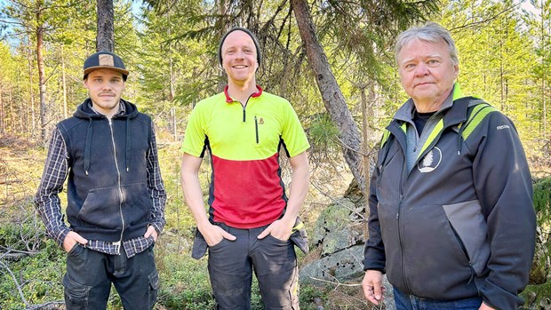 Skogsarbetare som hellre friar än fäller Skogsarbetare som hellre friar än fäller
