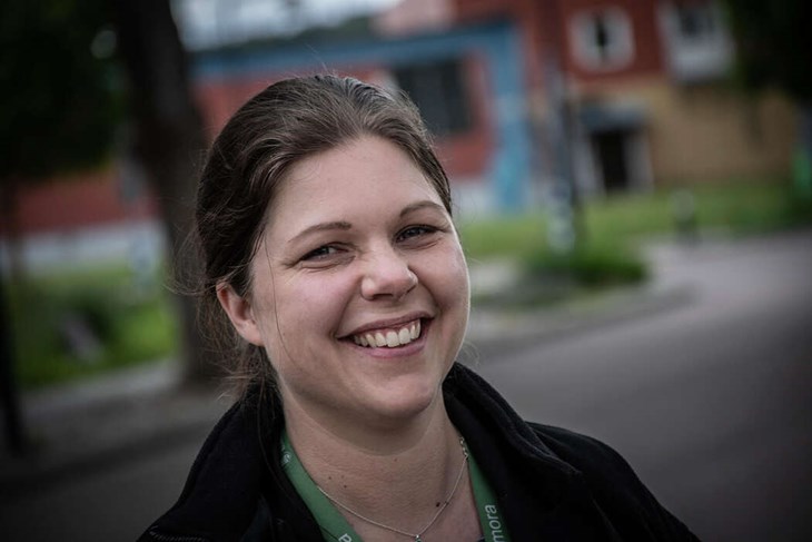 Ida Kortesmäki är ungdomskonsulent i Hedemora kommun. Foto: Christian Larsen