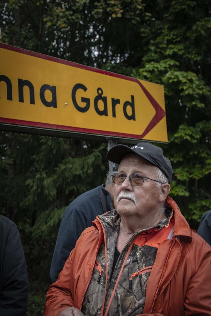 Janne Eriksson fastighet gränsar direkt till den som Hedemora Energi siktar in sig på. Foto: Christian Larsen