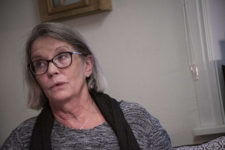 Stina Nordman Eriksson har även rapporterat in djurlivet i området, som kan väga in i framtida beslut. Foto: Christian Larsen