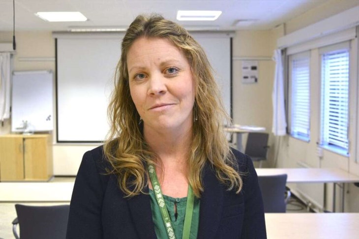 Kristina Backlund, marknadschef på Hedemora Energi. Foto: Pär Sönnert