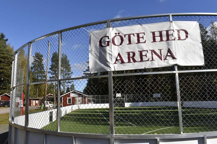 Multiarenan Göte Hed Arena i Sifferbo, i Gagnefs kommun, är start och mål för spökvandringen. Foto: Pär Sönnert