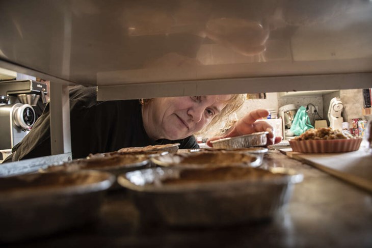 Ulrika idé, och dröm, blev verklighet: ett eget café. Foto: Christian Larsen