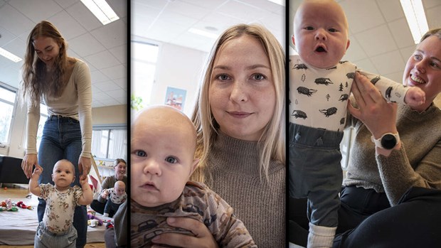 Mammorna på öppna förskolan: 
