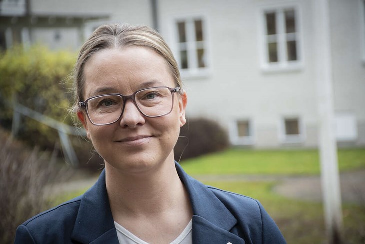 Anna Wikström klev på jobbet som viltchef på Länsstyrelsen Dalarna i augusti. Hon var tidigare HR-chef på Mora kommun. Foto: Christian Larsen