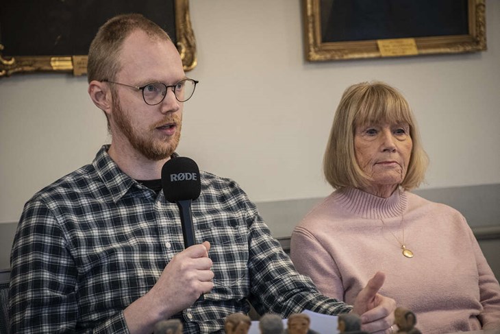 Den 9 december togs beslutet av en enig kommunstyrelse, där Aura och Gunnarsson utgör posterna ordförande och 1:e vice ordförande. Foto: Christian Larsen