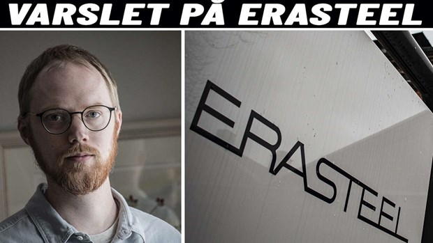 Dialogen fortsätter med Erasteel: Dialogen fortsätter med Erasteel: