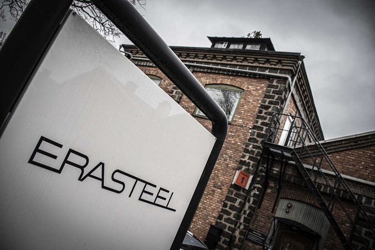 Erasteels lokaler i Vikmanshyttan ska säljas. Foto: Christian Larsen