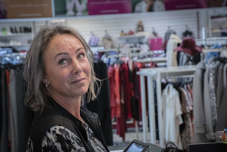 Evelina Andersson Chef blev positivt överraskad när hon kom in i rollen och upptäckte vad den innebar. Foto: Christian Larsen