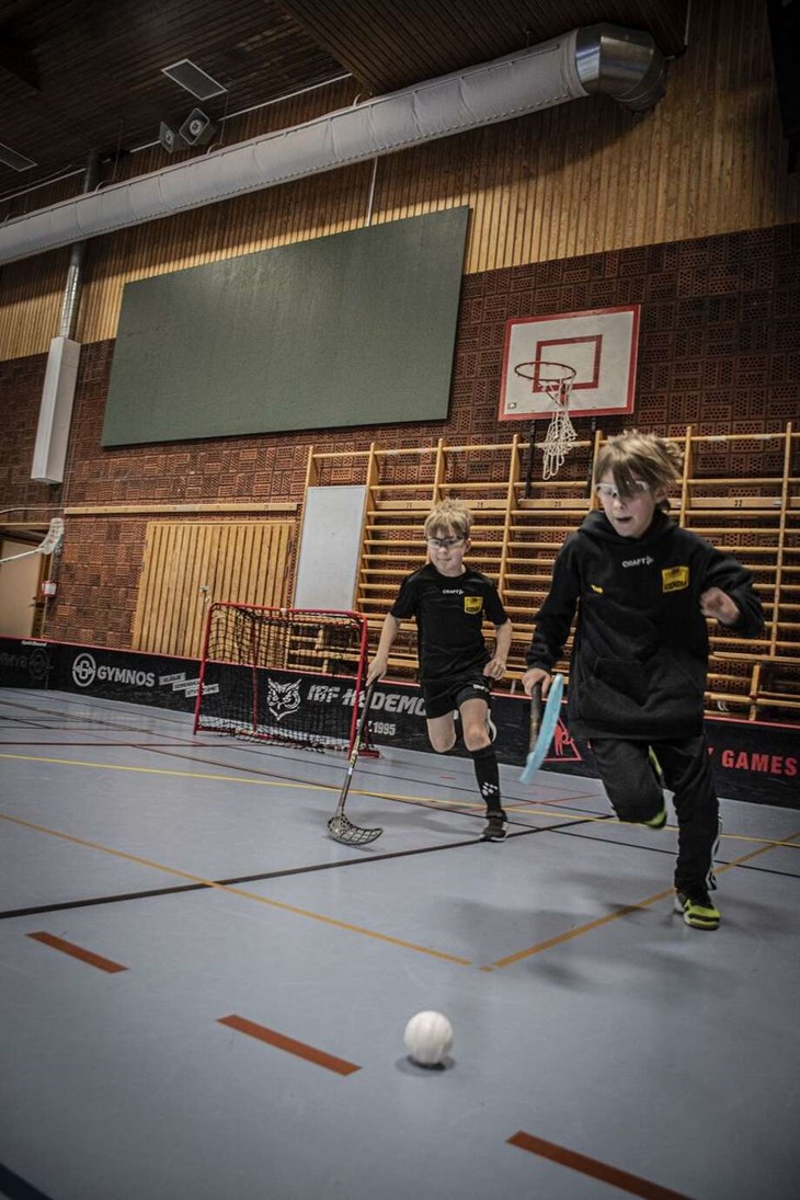 Matheus och Teo körde hårt i Vasahallen under årets andra dag. Foto: Christian Larsen