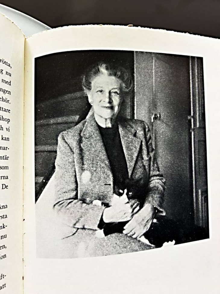 Bild på Anny Wernström i boken ”En bok om Vanbo”. Foto: privat
