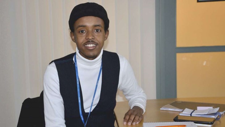 Imran Ali Barre vill ha möten mellan unga och beslutsfattare. Foto: Maria Karlsson/arkiv