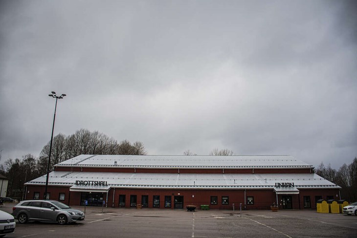 Frida Hansdotter Arena mäter 1 118 kvadratmeter och har läktare för 350 personer. Foto: Christian Larsen