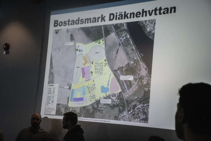 Ett projekt som står för dörren i Avesta och som nämndes under Byggsnacksmorgonen. Foto: Christian Larsen