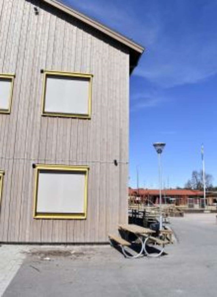 I augusti invigdes det nya låg- och mellanstadiet. När högstadiet har byggts om kommer barnen att kunna gå hela sin skolgång i en och samma byggnad. Foto: Pär Sönnert