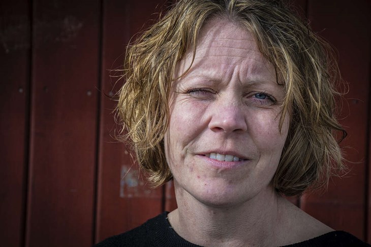 Kristina Backlund, marknadschef på Hedemora Energi och politiker för Miljöpartiet i Hedemora.