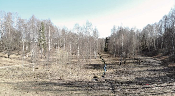 Prostmyran som den tidigare sett ut. Foto: Privat