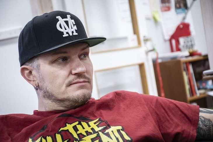 "Vi försöker ha både nya och lite äldre band", säger arrangören Emil Lantz. Foto: Christian Larsen