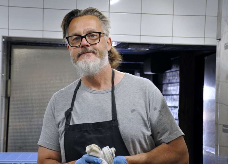 Jan Eriksson var kvällens kock. Foto: Lisa Björklund