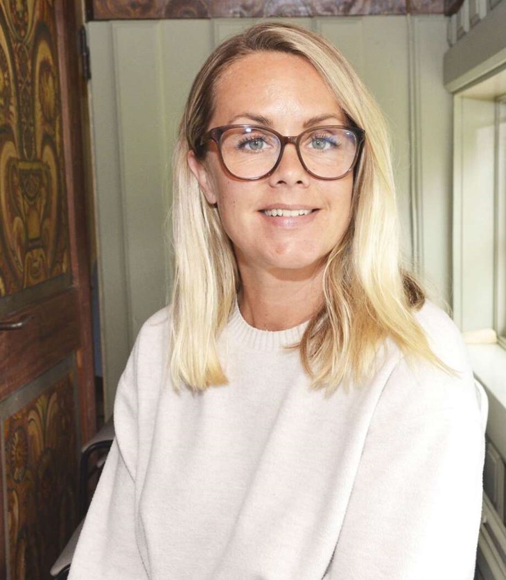 Emma Edman, centrumutvecklare Unika Ludvika, bjuder in till Singelonsdag. Foto: Maria Karlsson