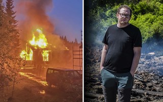 Denniz bor granne med mordbranden: 