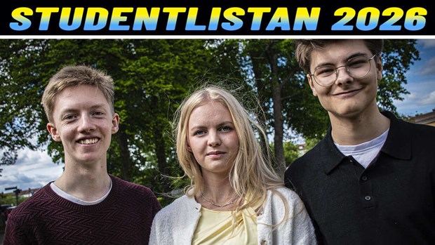 Jobb, plugg och lumpen väntar för studenterna Amanda, Alfred och Vide