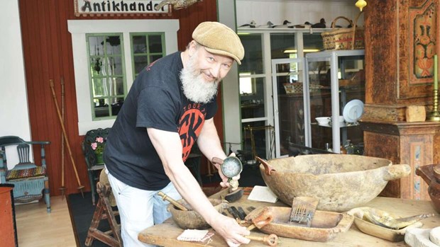 Nya antikhandlaren vill satsa på kvalitet Nya antikhandlaren vill satsa på kvalitet