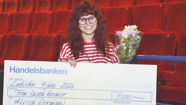 Alicia fick Lions stipendium