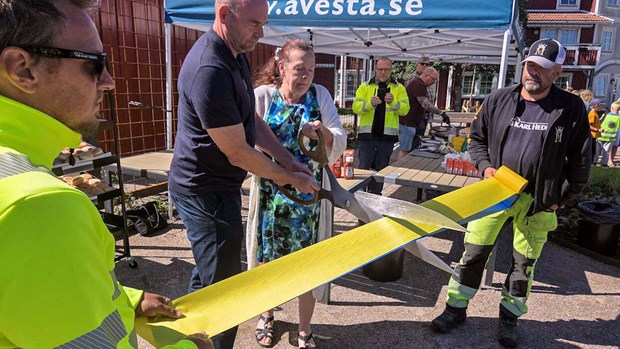 Nya parken invigd i Fors