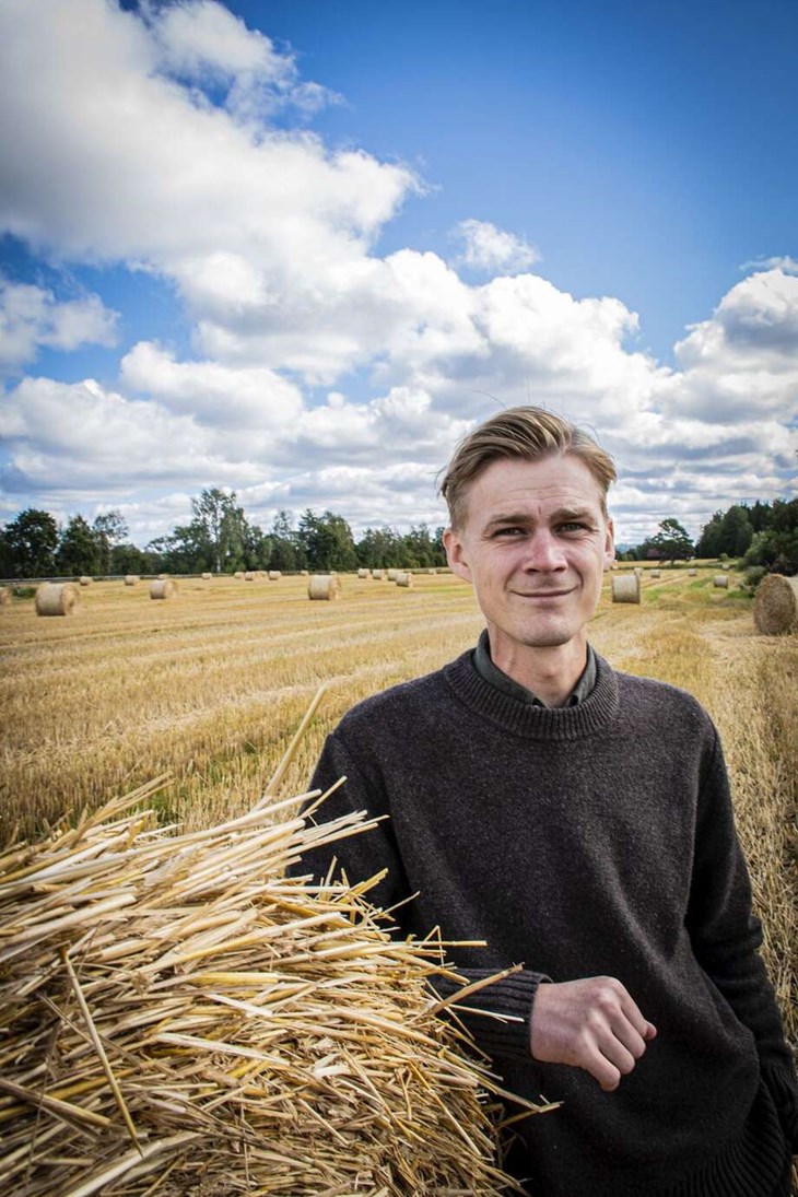 Victor Ericsson, regionchef för Svenskt näringsliv Dalarna, säger att företagsklimatet generellt i Dalarna fortsätter i en positiv riktning. Foto: Christian Larsen