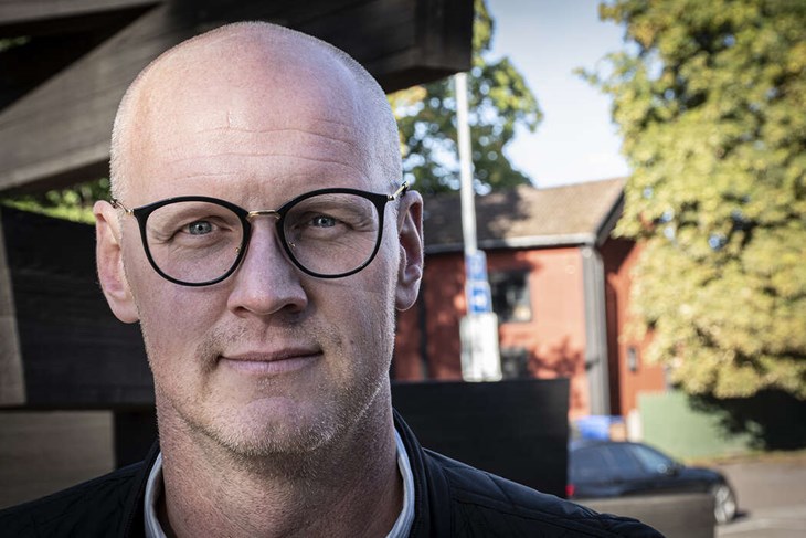 Christian Fredin, näringslivschef i Hedemora kommun, säger att fokus framåt kommer att vara "service- och lösningsorienterat förhållningssätt ska alltid vara grunden i vårt arbete". Foto: Christian Larsen