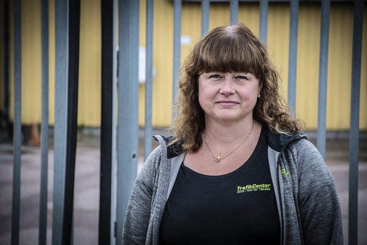 De större lokalerna kan också gangna körskolan, säger Sofia, när det nya körkortsdirektivet träder i kraft om cirka tre år. Foto: Christian Larsen