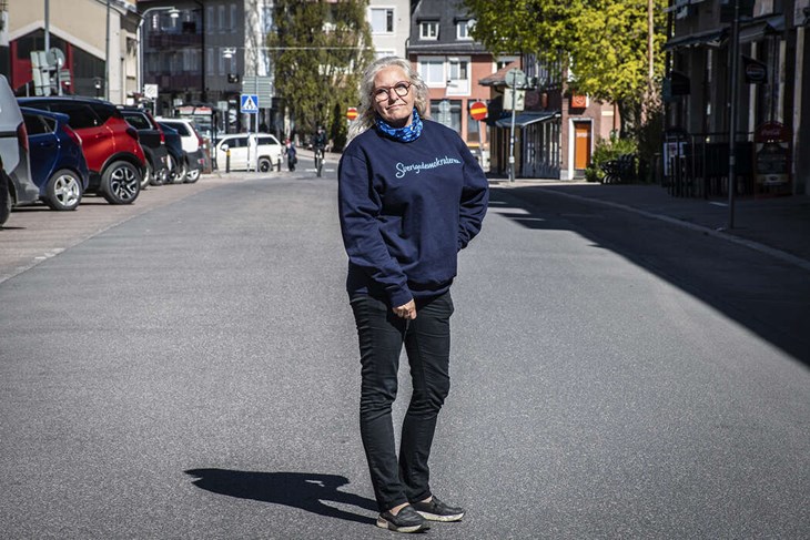 Andersson (SD) lyfter fler frågor för att göra Hedemora attraktivt, som att etablera ett hunddagis och nämner den aktuella frågan om att anlägga ställplatser för husbilar och husvagnar. Foto: Christian Larsen