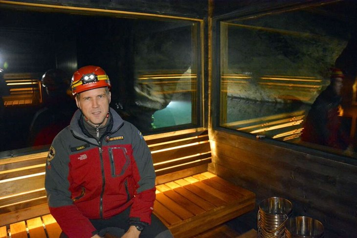 "Bastun har överträffat alla våra förväntningar", säger Daniel Karlsson, verksamhetschef för Äventyrsgruvan i Tuna Hästberg. Foto: Karin Diffner