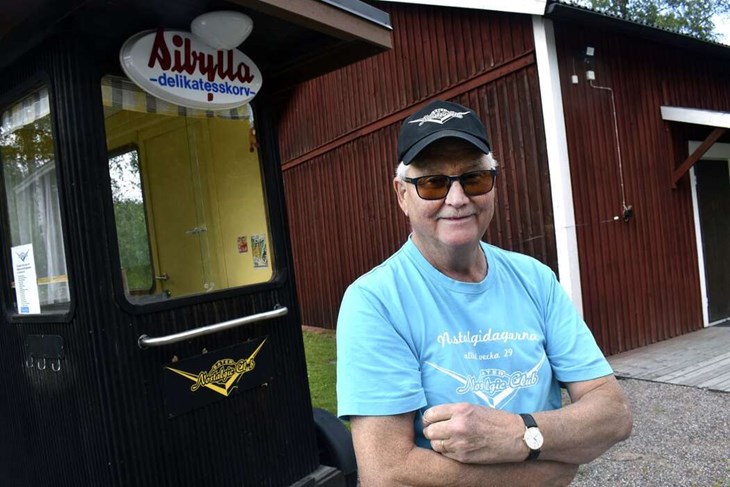 Nostalgidagarna i Säter arrangeras i år den 17-19 juli. "Vi kör alltid vecka 29, det har vi gjort sedan starten", säger Rune Stornils, ordförande i Nostalgic Club. Foto: Pär Sönnert