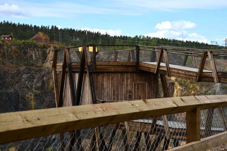 Utsiktstornet stod färdigt sommaren 2025. Foto: Alva Folkesson