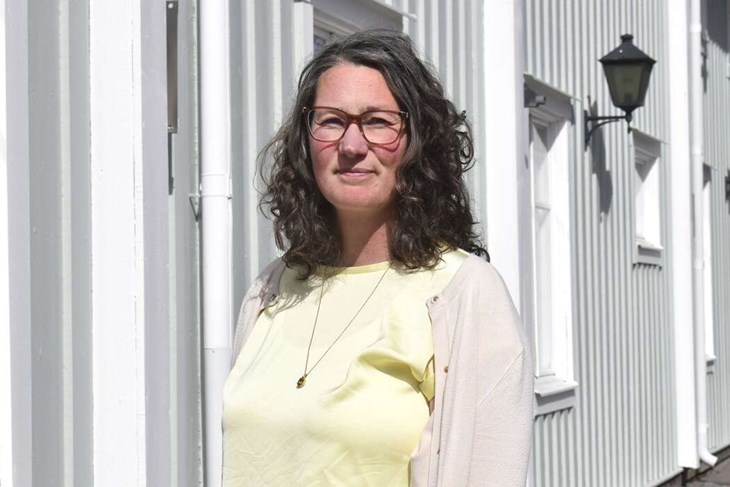 I fjol blev Karin Frejd ny 1:e vice ordförande i kommunstyrelsen i Säter. "Jag fick frågan och nappade. Det har varit jätteroligt", säger hon. Foto: Pär Sönnert