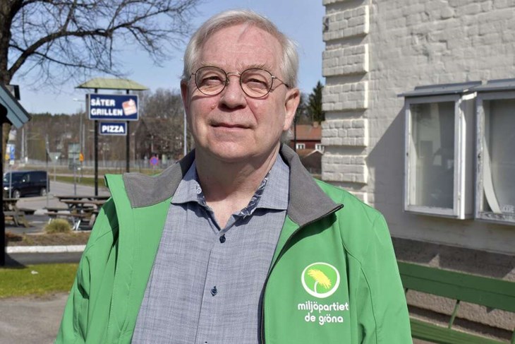 2015 började Magnus Gabrielson med lokalpolitiken och efter valet 2018 tog han plats i Säters kommunfullmäktige. Efter höstens val siktar han på att få påbörja sin tredje raka mandatperiod. Han hoppas även att MP ska fördubbla sitt mandat i fullmäktige till två. "Vi är ett mycket starkare parti nu än vid förra valet så det är inom räckhåll", säger han. Foto: Pär Sönnert