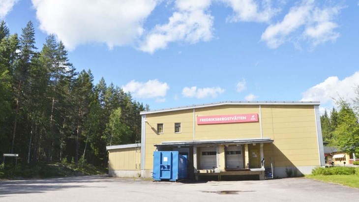 Den nya Bergslagstvätten ska byggas alldeles intill nuvarande Fredriksbergstvätten. Foto: Maria Karlsson