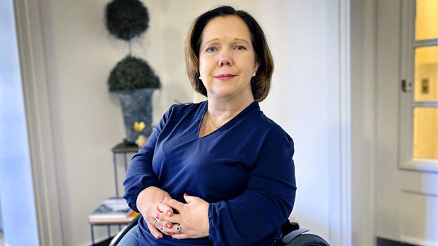 Hon brinner för näringslivet